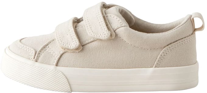 Next - Jongens - Sneakers met twee klittenbandjes - Naturel