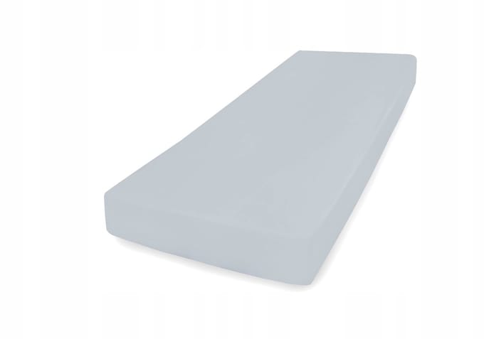 Jersey Hoeslaken CLASSIC met elastiek 140x200cm Grijs