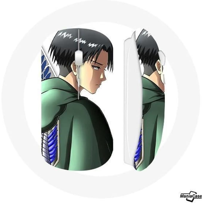 Souris Sans Fil Série Attack on Titan Levi Ackerman Manga