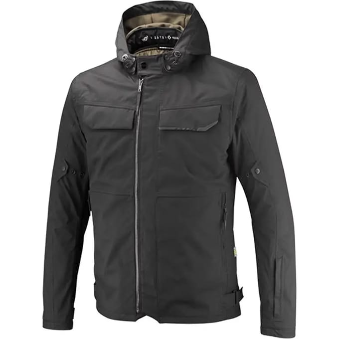 Ixon Walker Zwart Waterdichte Textiele Motorjas - Jas