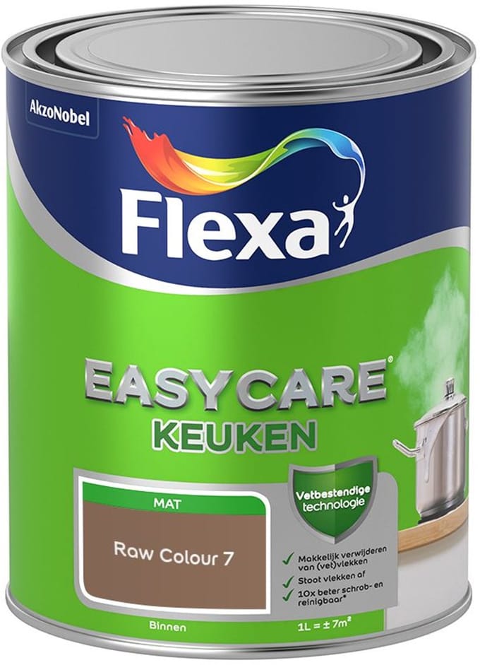 Flexa - Easycare Keuken - Raw Colour 7 - Mengverf - 1 L