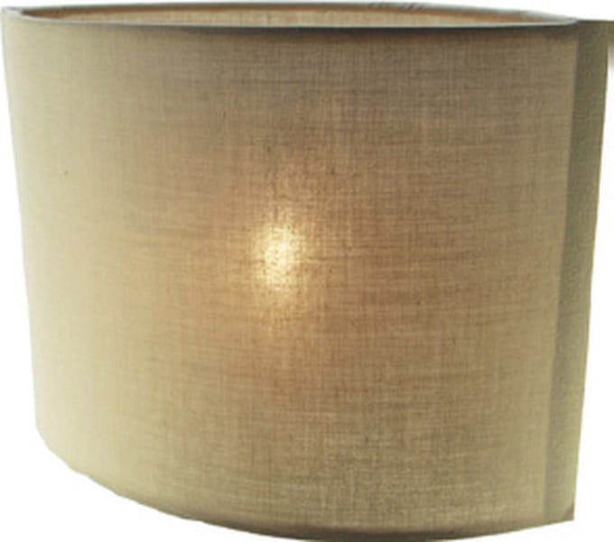OVAL 26+14/26+14x18 E14 rolled edge bruin