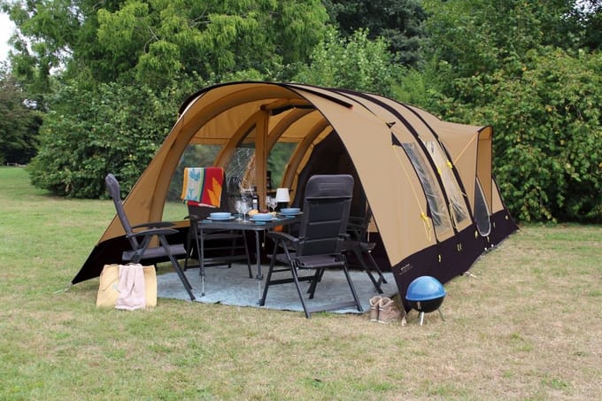 Mount Baker Btc Air Familietent Beige/Black OS
