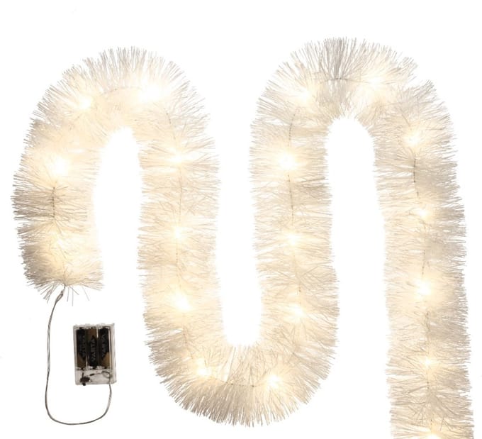 LED kerstboomsnoer wit op batterijen Kerst VOOR KERSTBOOM 6 meter