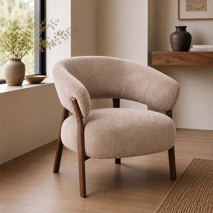 Milton & Oldbrook Fauteuil Rauma Taupe