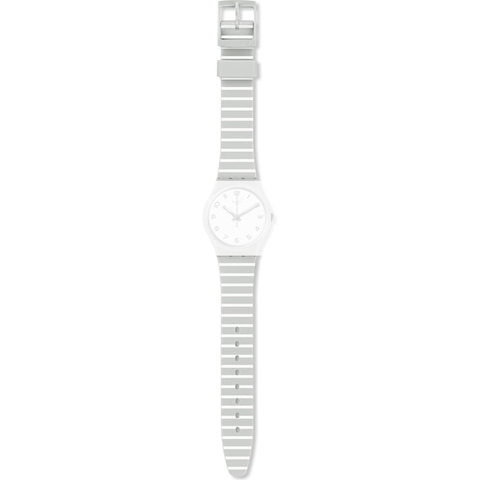 Swatch Plastic - Originals Medium (34mm) /Access/Solar/Musicall/Stop - G/SK/SL/SR/SS/SO28 AGM190 GM190 Grayure Horlogeband