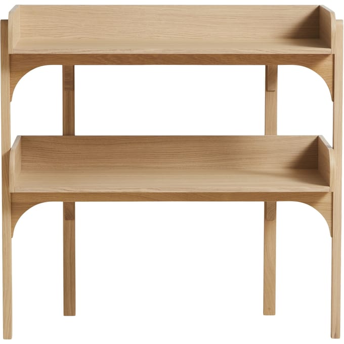 Woud Utility Rek - eiken wit