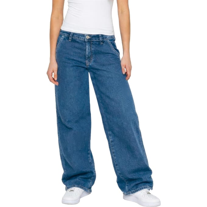 Enzo | Dames Baggy Jeans
