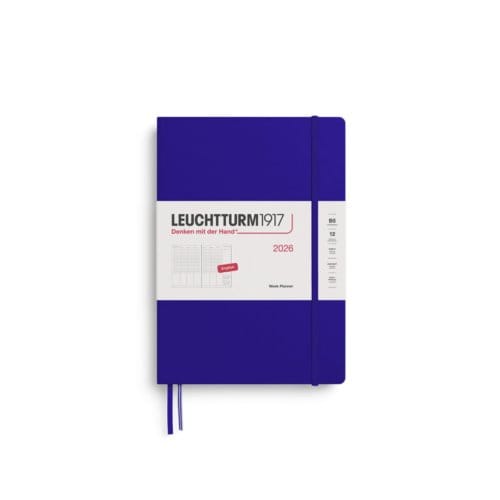 Leuchtturm1917 agenda 2026 1 week per pagina met dotted notitieblad hardcover composition b5,