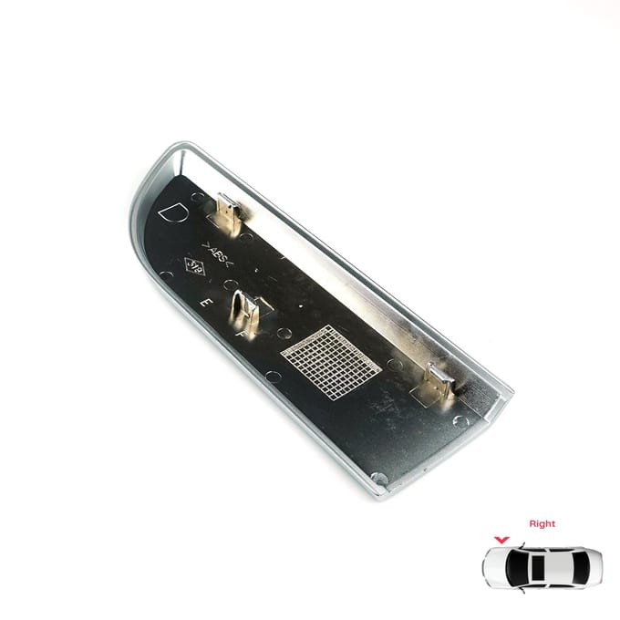BSP562-2 Chroom DCI Badge Embleem Rechts voor Renault Megane MK2 Scenic MK2 8200717150