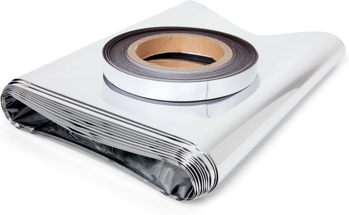 EcoSavers - Radiatorfolie 500 x 50 cm - Onzichtbare bevestiging - Eenvoudig te plaatsen