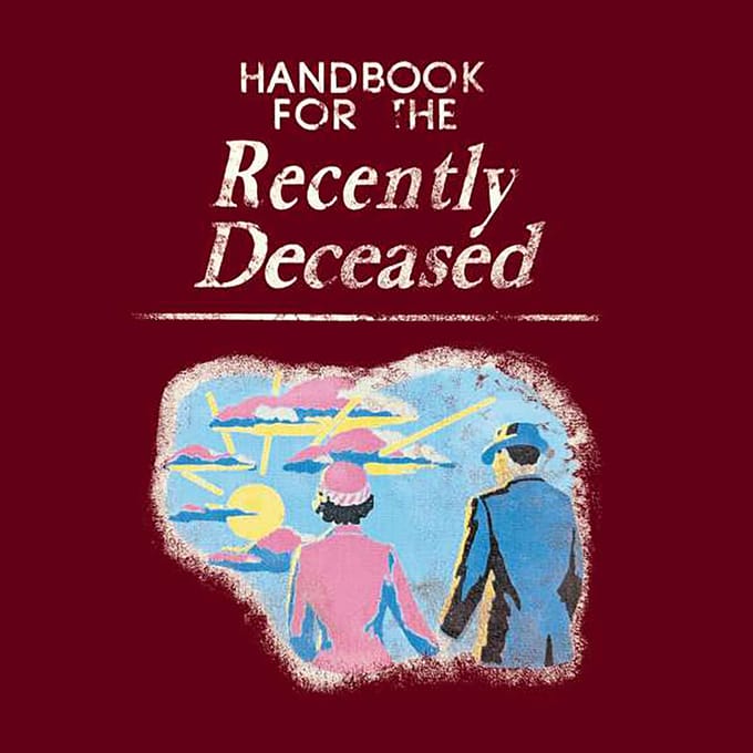 Beetlejuice Handbook For The Recently Deceased Hoodie - Burgundy - M