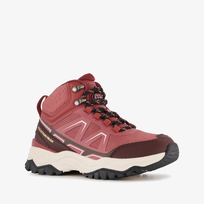 Mountain Peak hoge kinder wandelschoenen cat. A B - Rood - Maat 33
