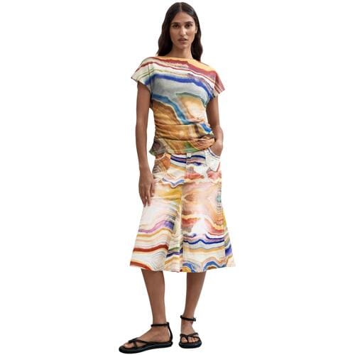 T-shirt Korte Mouw Desigual TS_REIKIAVIK 26WWTK19