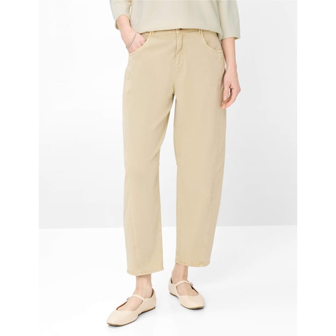 Brax Dames Jeans  Style MEGAN S SANDSHELL, beige, maat 40K