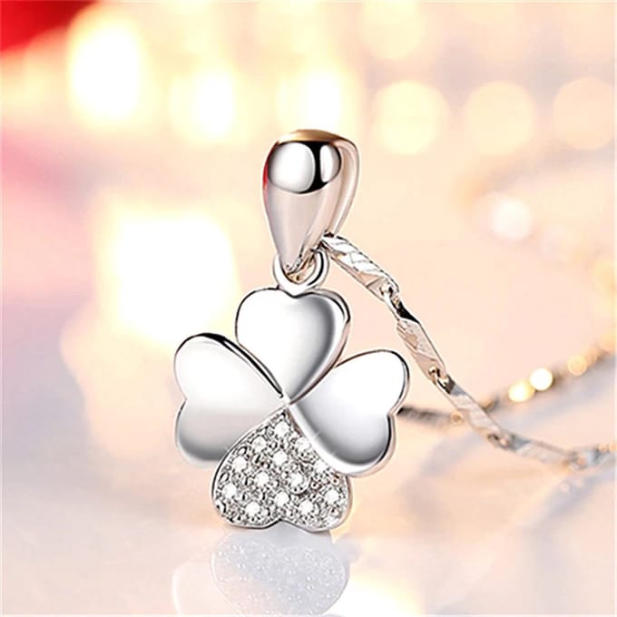 Zilveren Vrouwenteken ketting hanger