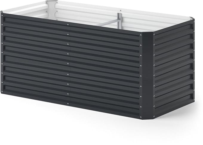 OK-Living Hoogbed – 180 x 90 cm Antraciet