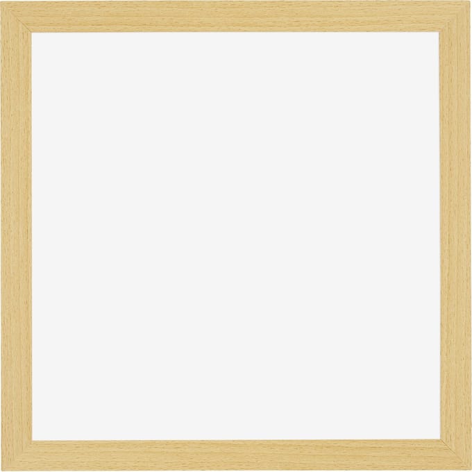 Fotolijst 60x60 cm - MDF - Beuken Decor - Marseille