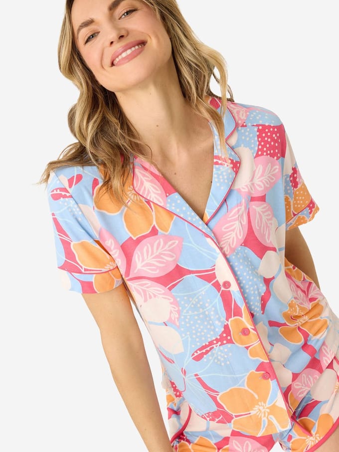 P.J. SALVAGE CO. Pyjamaoberteil Tropical Dreams
