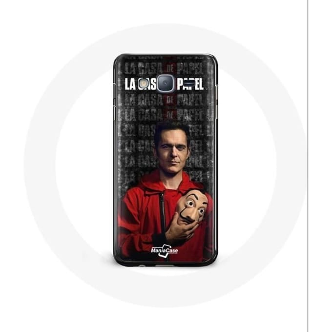 Case voor Samsung galaxy J3 La Casa De Papel Berlin Masker