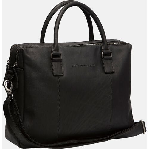 Leren Laptoptas - The Chesterfield Brand Salvador Black