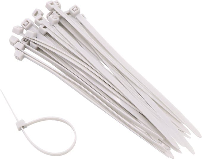 NATURE – Colson 15 cm – Plantbinders – nylon – lichtgrijs