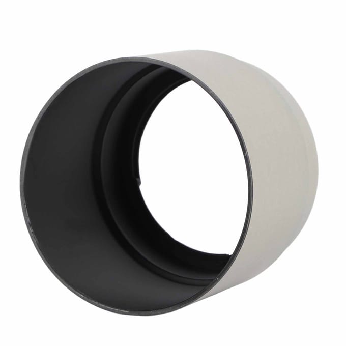 ET‑74 Omkeerbare Camera Lenskap Zonnekap Beschermer voor EF 70‑200mm F 4L IS USM Lens beige