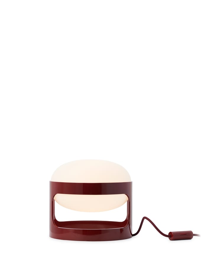 Kartell KD28 tafellamp - burgundy
