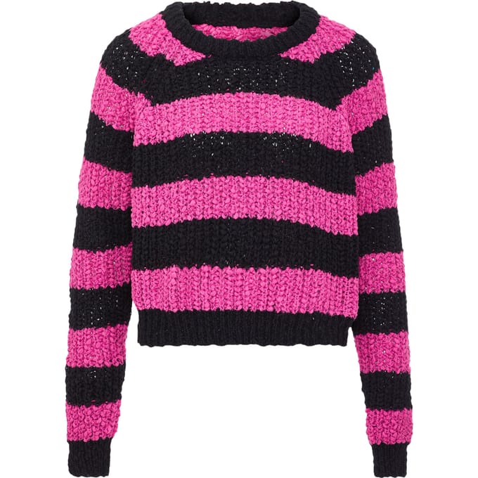 Mymo Jumper Dames zwart-paars