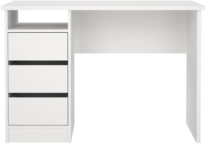 Bureau met Lades Wit - 110x49x76cm - Bureau Function Plus - Giga Living