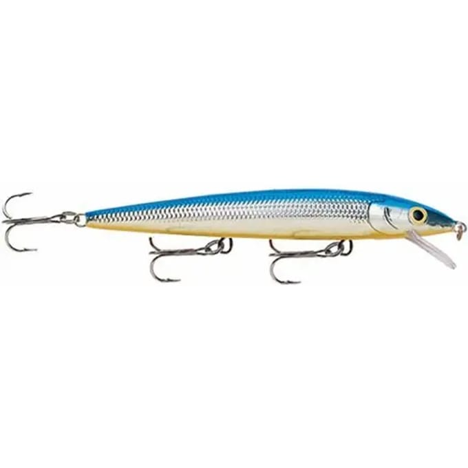 Ophangen van kunstaas Rapala husky jerk 12 cm