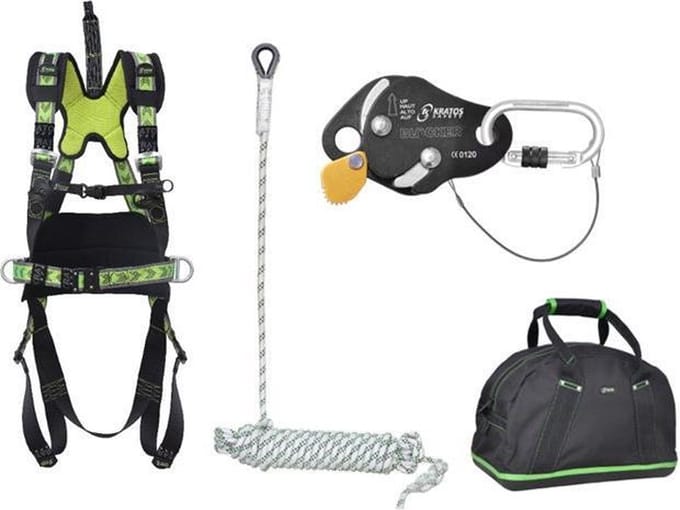 Kratos Valbeveiligingset Pro voor daken & afdalen