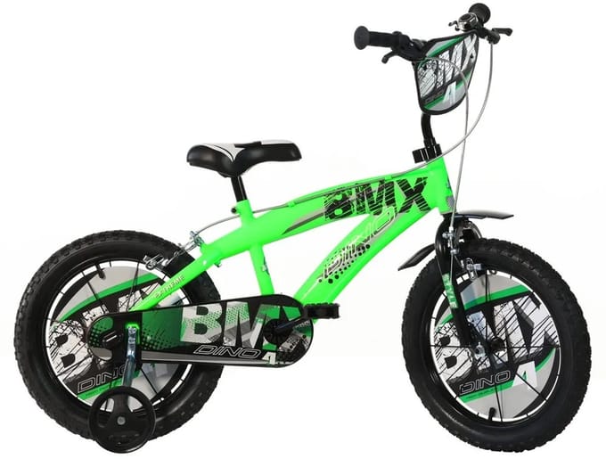 Dino Bikes Kinderfiets BMX groen 16 inch