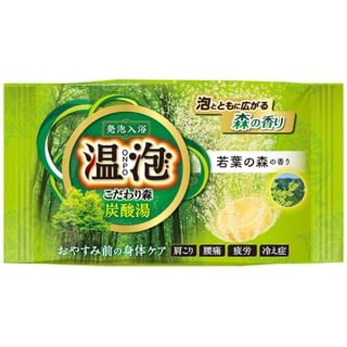 EARTH - ONPO Carbonated Bath Bomb Tablet Young Leaves Forest - 45g