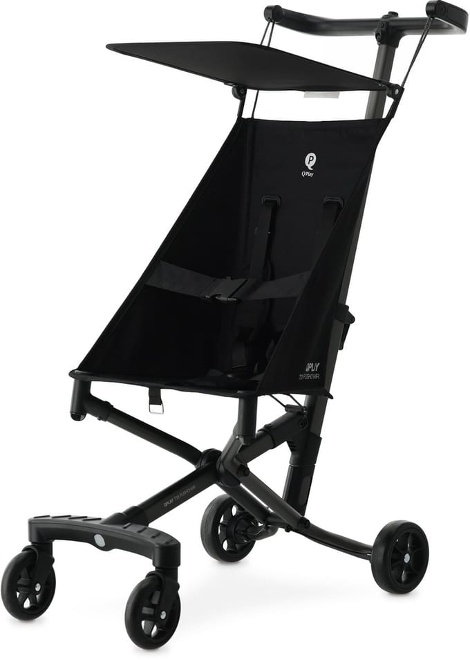 Qplay T18 Buggy - Lichtgewicht en compact - Zwart