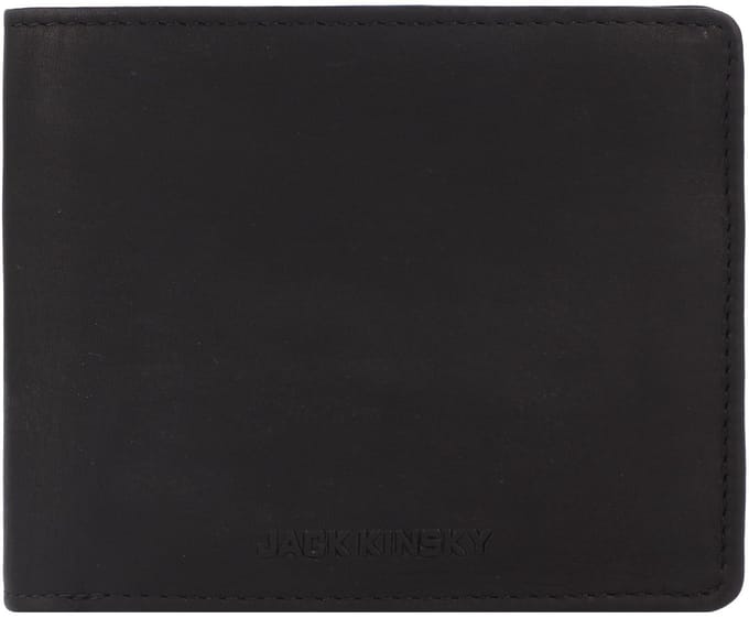 Jack Kinsky Aruba Portemonnee RFID-bescherming Leer 12 cm - Jongens - Horizontaal - braun