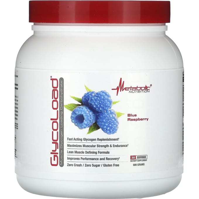 Metabolic Nutrition, GlycoRoad, Blauwe Framboos, 600g