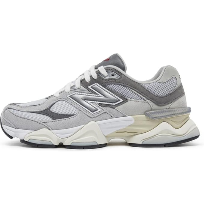 New Balance 9060 Sneakers Dames - Grijs - Maat 37.5 - Mesh/Synthetisch
