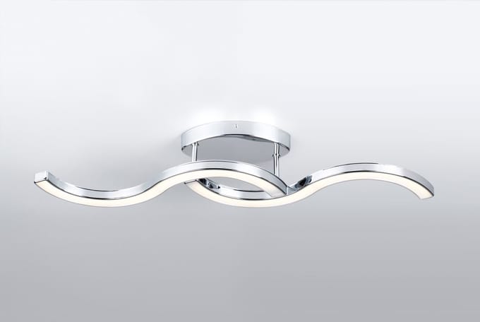 PLAFONDLAMP BEZIER ALU 28W