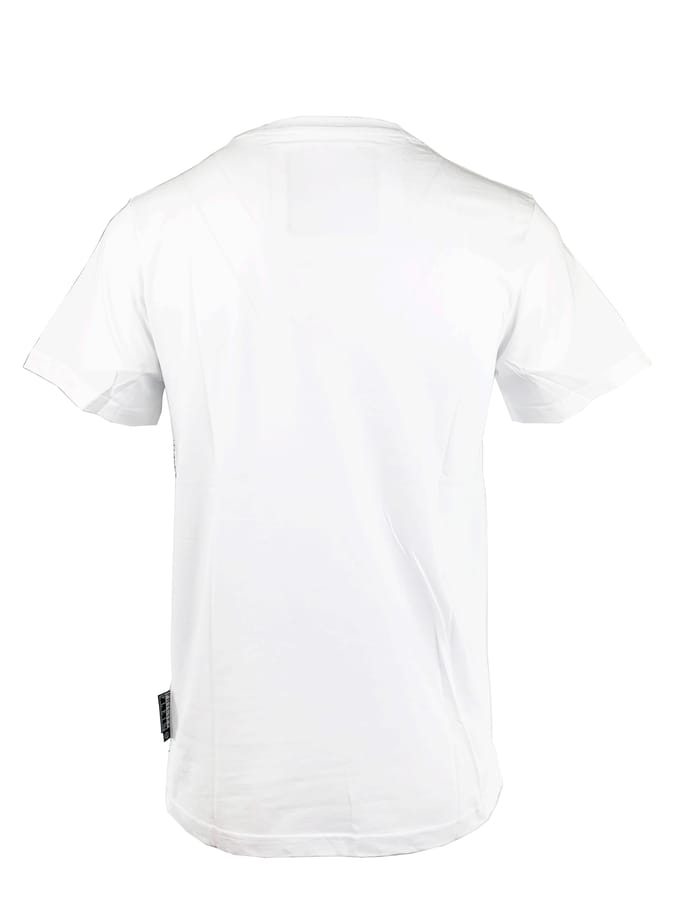 Philipp Plein MTK1448 "Geld" 01 Wit T-shirt