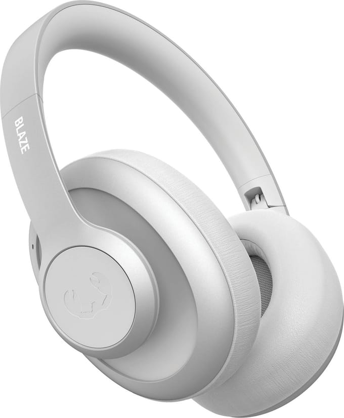 Fresh 'n Rebel Clam Blaze – Draadloze Bluetooth Koptelefoon – 80 uur Speelduur – Met volume wiel - Ice Grey