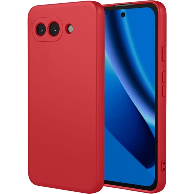 Mocaa Google Pixel 10a Siliconen Hoesje Rood
