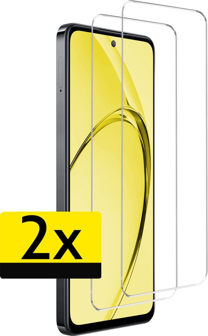 Screenprotector - Geschikt voor OPPO A80 - 2 Stuks - Extra Sterk - Beschermglas - Gehard Glas - Tempered Glass - Screen Protector