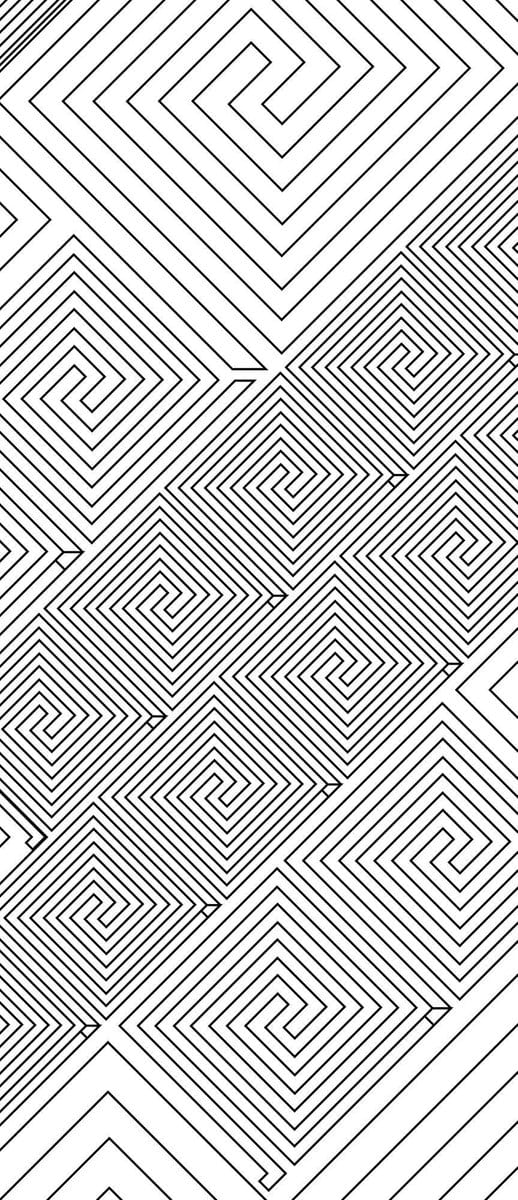 Abstract Pattern Black White Photo Wallcovering