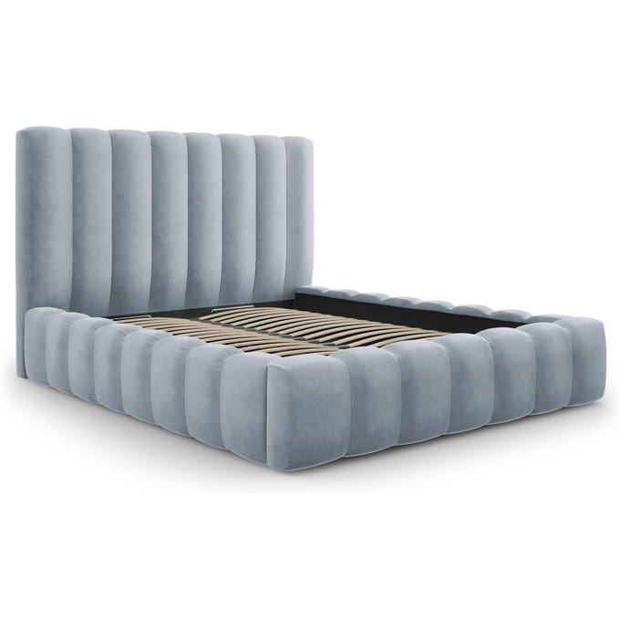 Bed frame Gina velvet met opbergruimte | Milo Casa