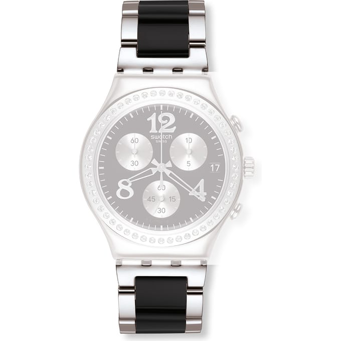 Swatch Irony - Chrono - YC AYCS551G YCS551G Secret Thought Black Horlogeband