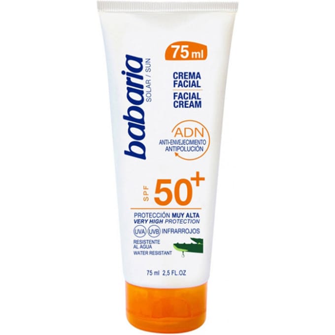 Solar Dna Gezichtszonnebrandcrème Aloë Vera Spf50+ 75 ml