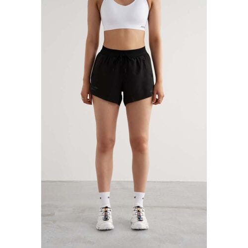 FAMME Pace Running Shorts Zwart S
