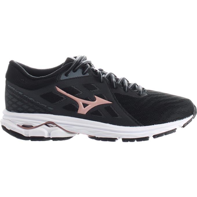 Mizuno Wave Kizuna 2 Dames Zwart Hardlooptrainers