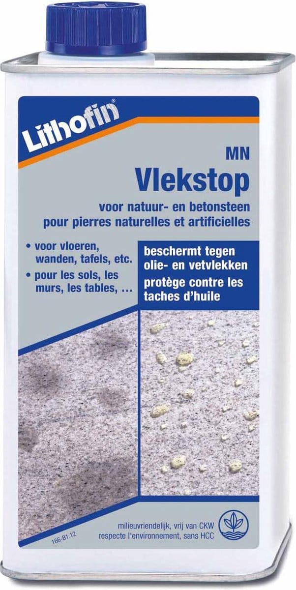 Lithofin MN Vlekstop - Natuursteen impregneer vlekwerend - 250 ml